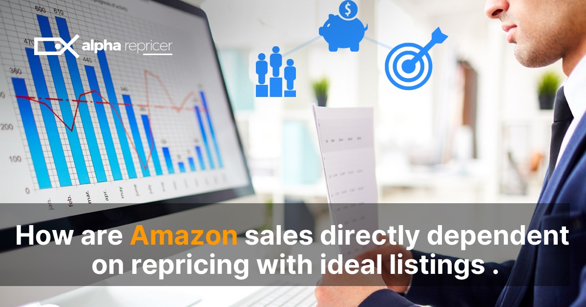 Amazon sales directly related to repricing