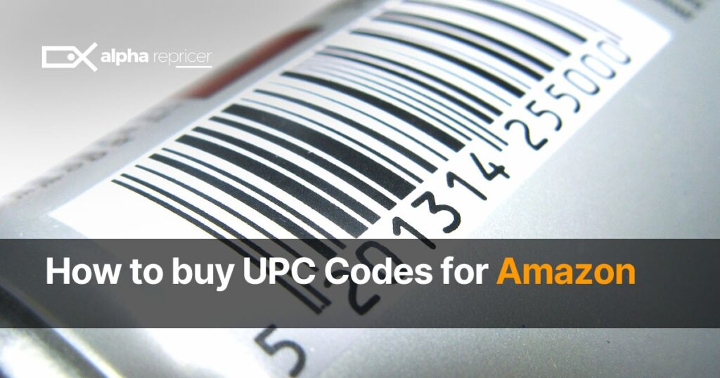 How to buy UPC codes for Amazon
